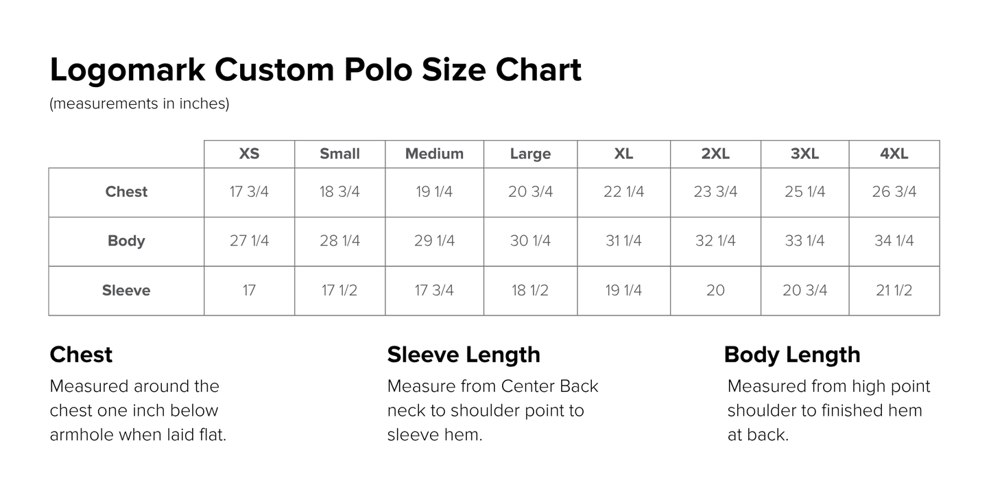 Logomark Custom Polo