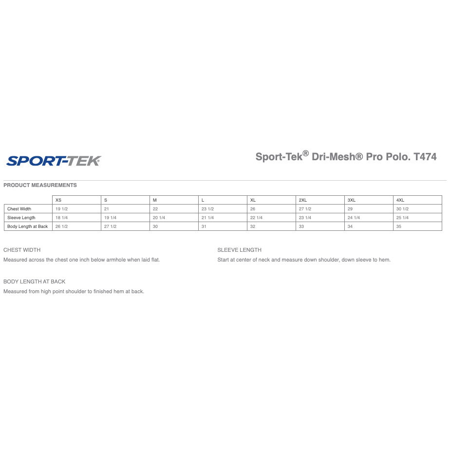 Sport-Tek Dri-Mesh Pro Polo