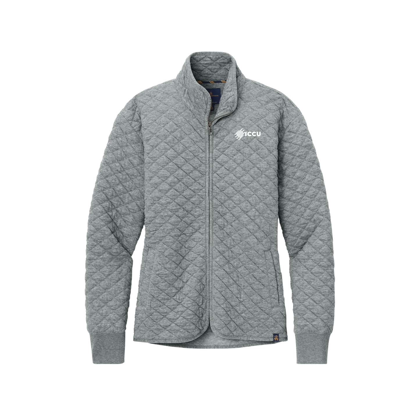 Women’s Brooks Brothers Diamond Quilt Full-Zip