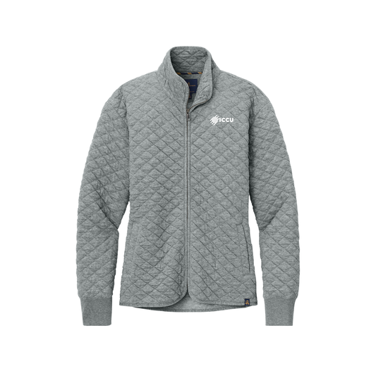 Women’s Brooks Brothers Diamond Quilt Full-Zip