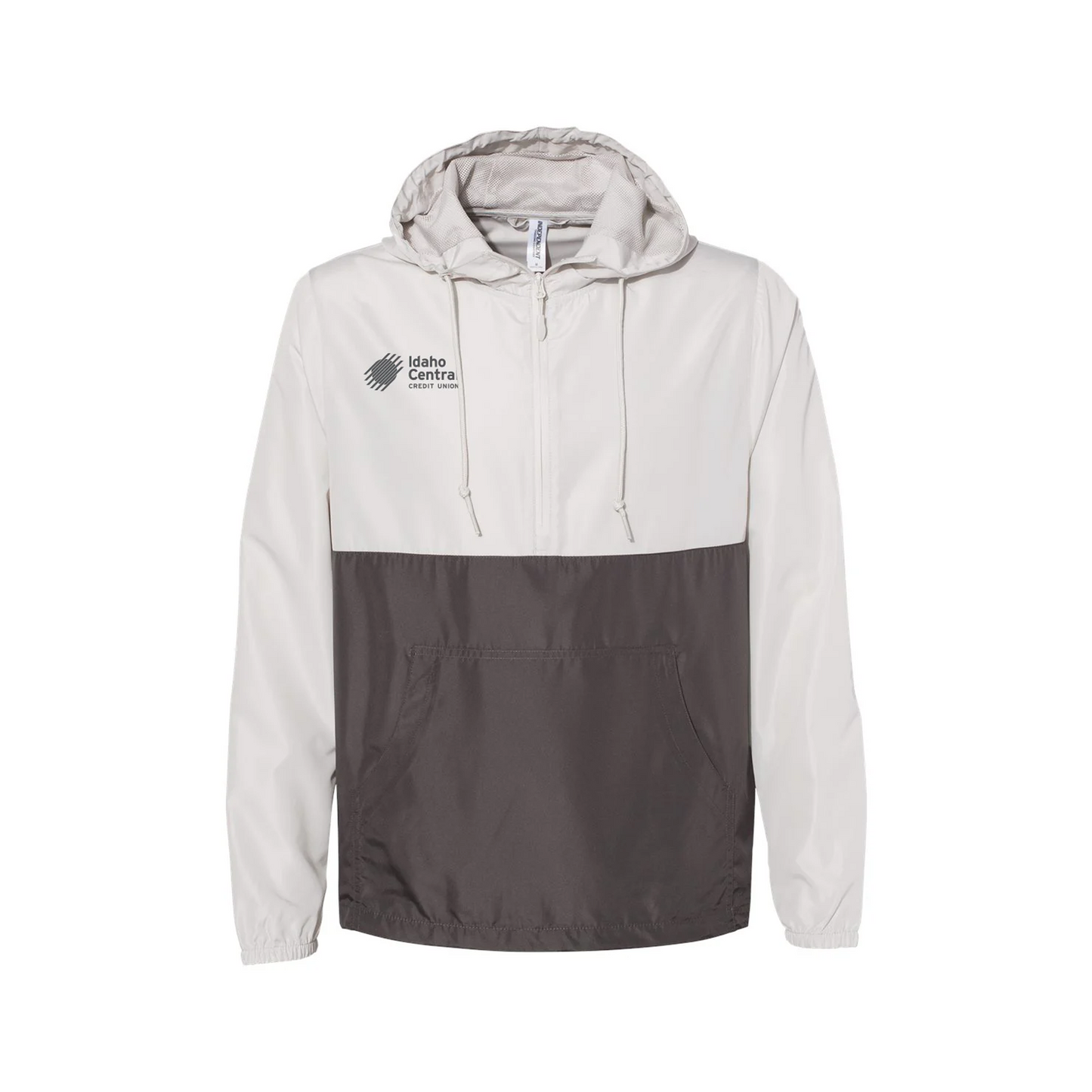 Unisex Lightweight Quarter-Zip Pullover Windbreaker Jacket