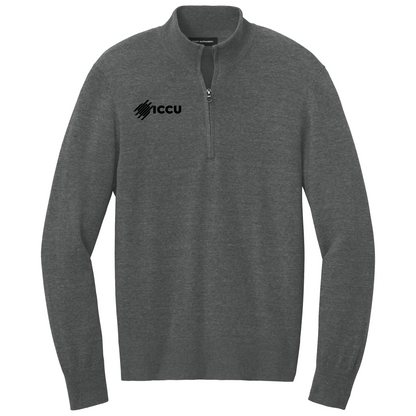 Easy Care Quarter-Zip Sweater (New Logo)