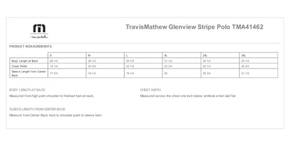 TravisMathew Glenview Stripe Polo
