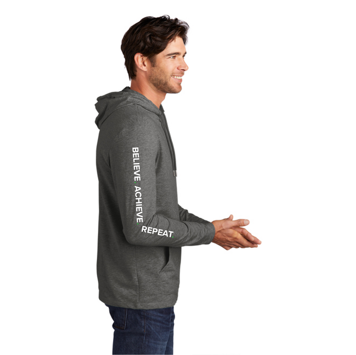 Men’s Featherweight Pull-Over Hoodie (New Logo)