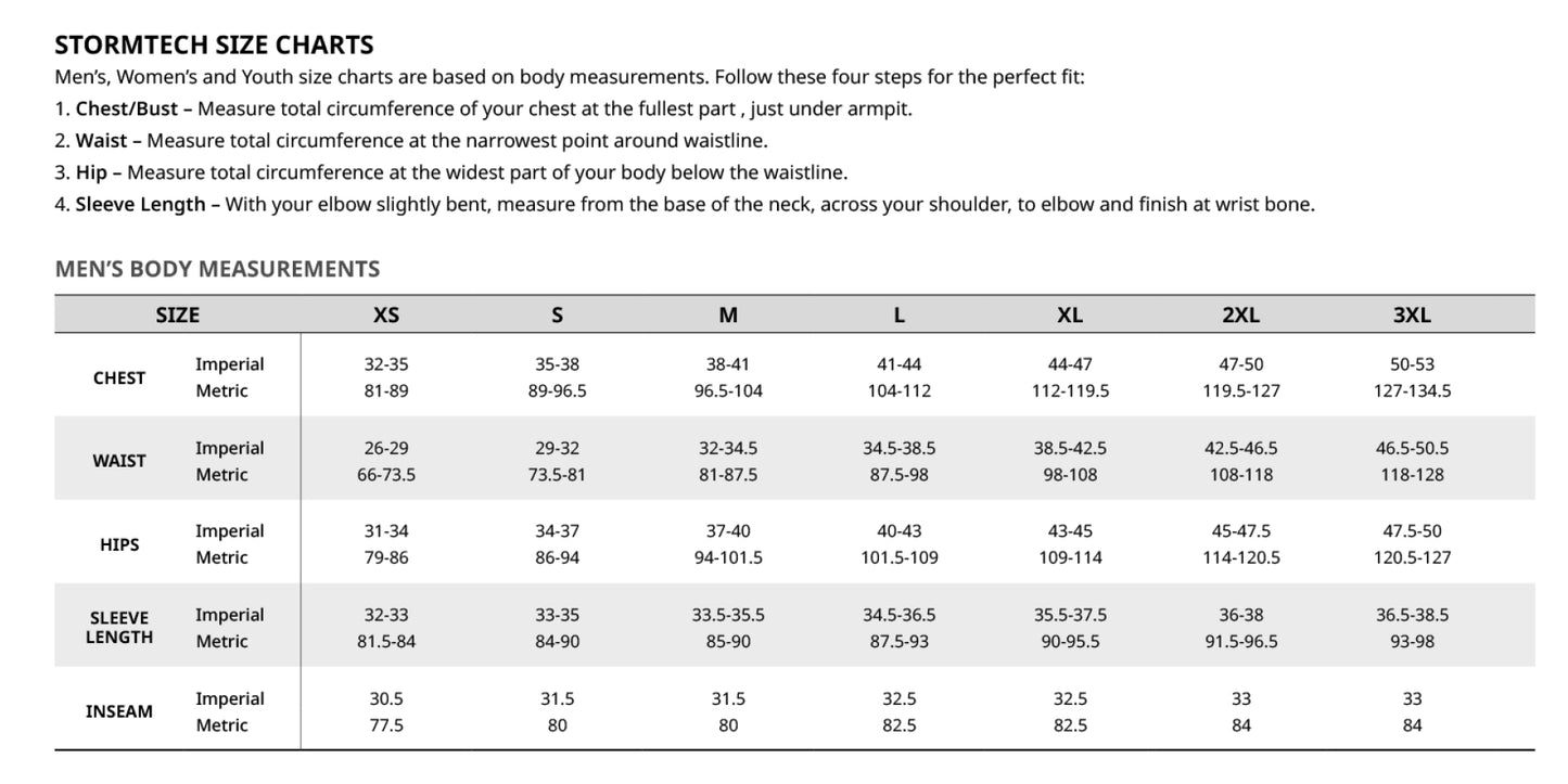 Men's Stormtech Quarter-Zip (New Logo)