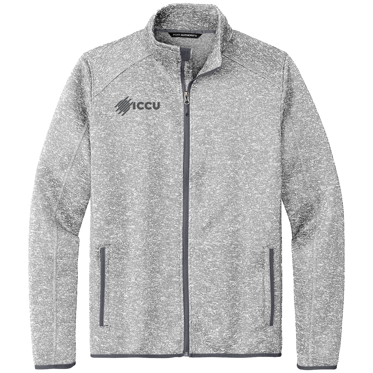 Men’s Sweater Fleece Jacket (New Logo)