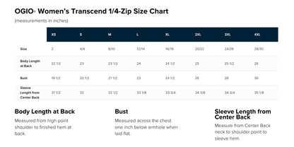 Women’s Transcend 1/4-Zip OGIO