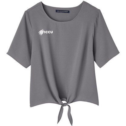 Tie-Front Blouse by Devon Jones (New Logo)