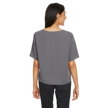 Tie-Front Blouse by Devon Jones (New Logo)