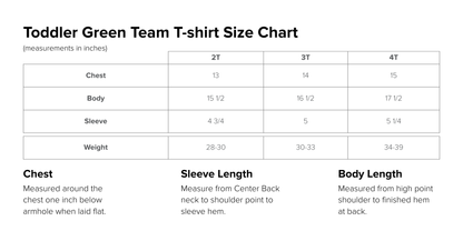 Green Team Toddler Tee