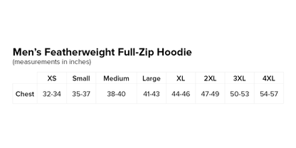 Men’s Featherweight Full-Zip Hoodie (New Logo)