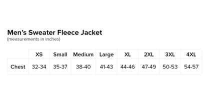 Men’s Sweater Fleece Jacket (New Logo)