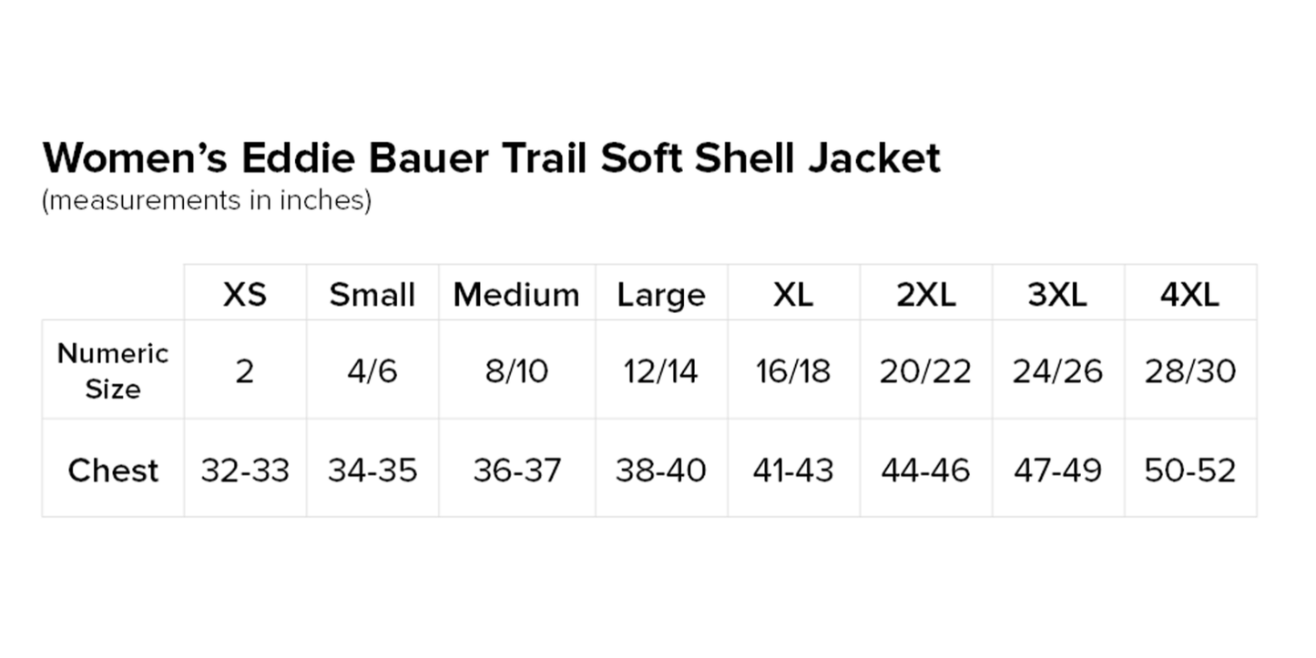 Women’s Eddie Bauer Trail Soft Shell Jacket (New Logo)