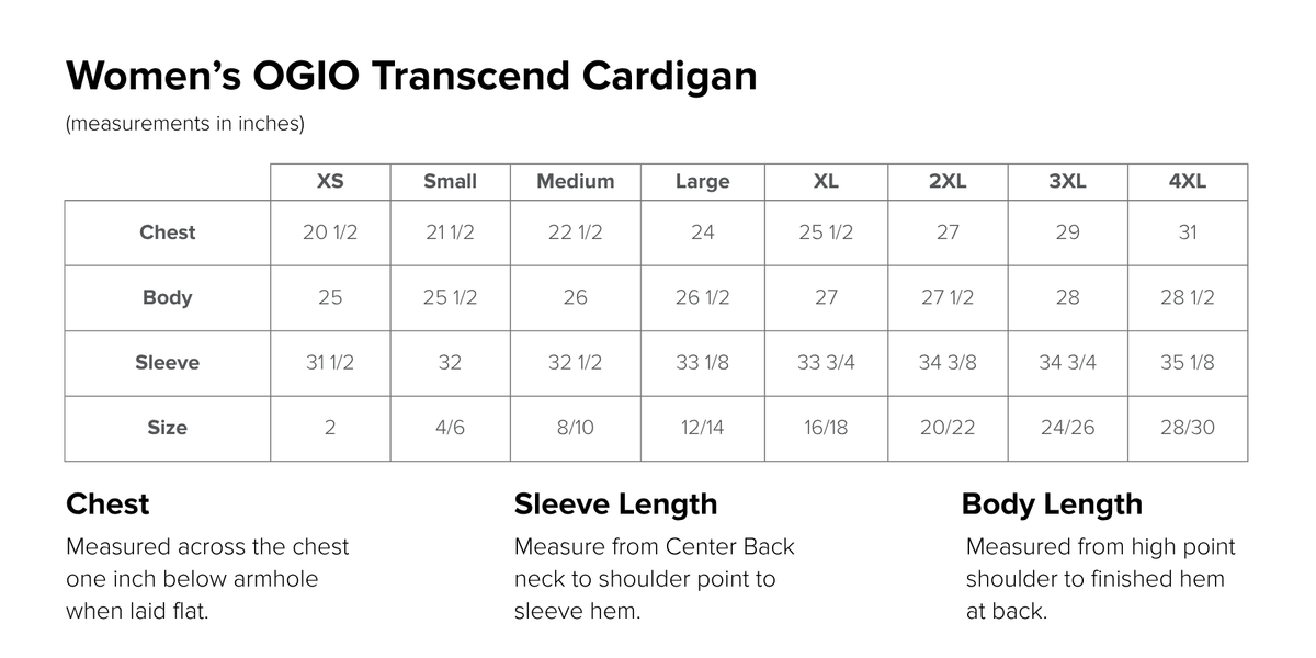 Women's OGIO Transcend Cardigan