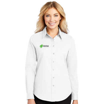 Port Authority Ladies Long Sleeve Easy Care Shirt (New Logo)