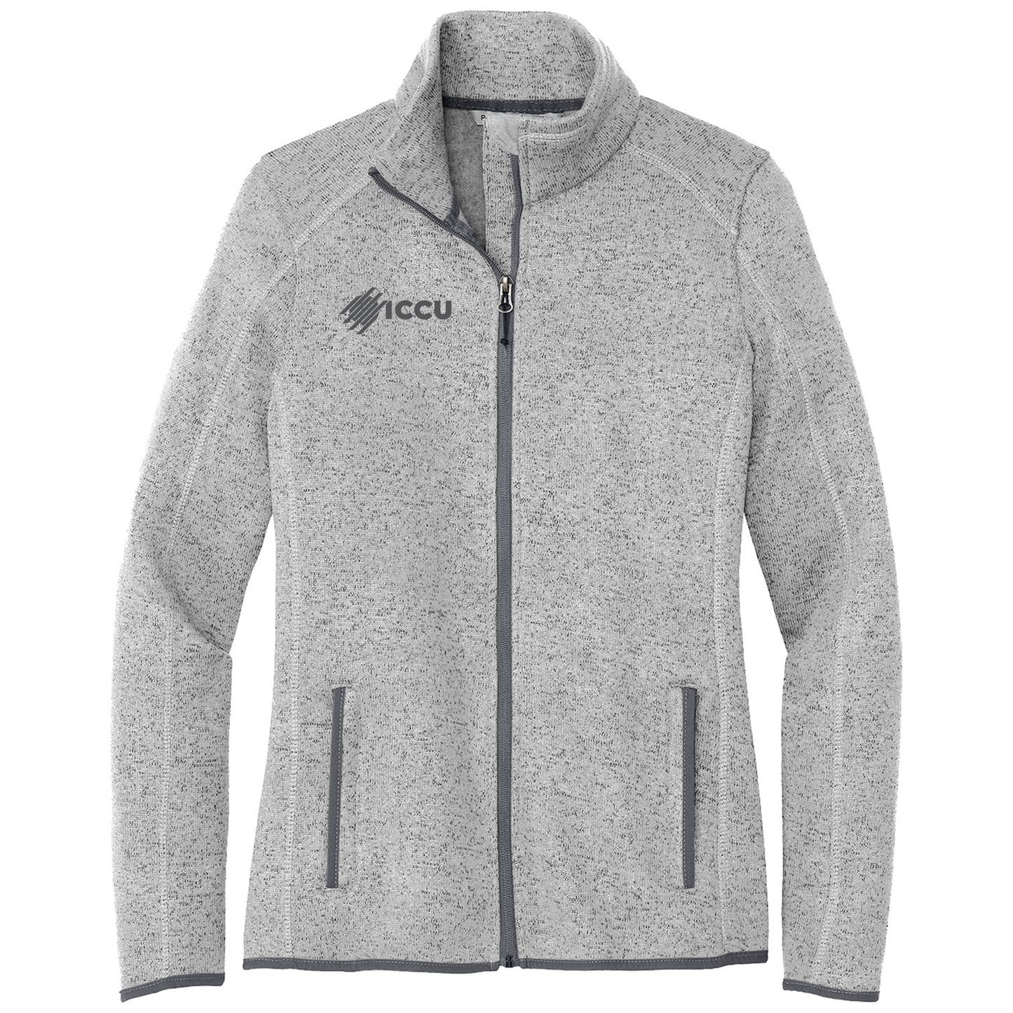 Women’s Sweater Fleece Jacket (New Logo)