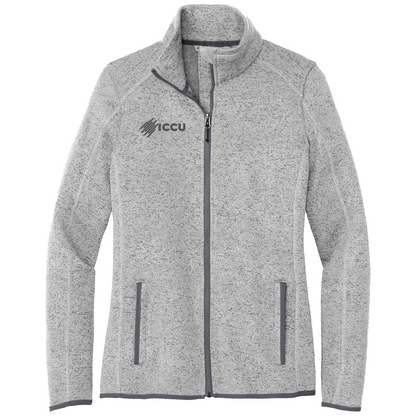 Women’s Sweater Fleece Jacket (New Logo)