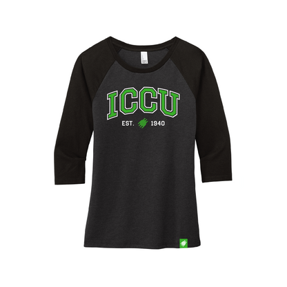 Women's District Perfect Tri 3/4-Sleeve Raglan