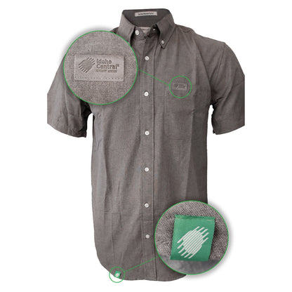 Men's FeatherLite Short-Sleeve Button Down