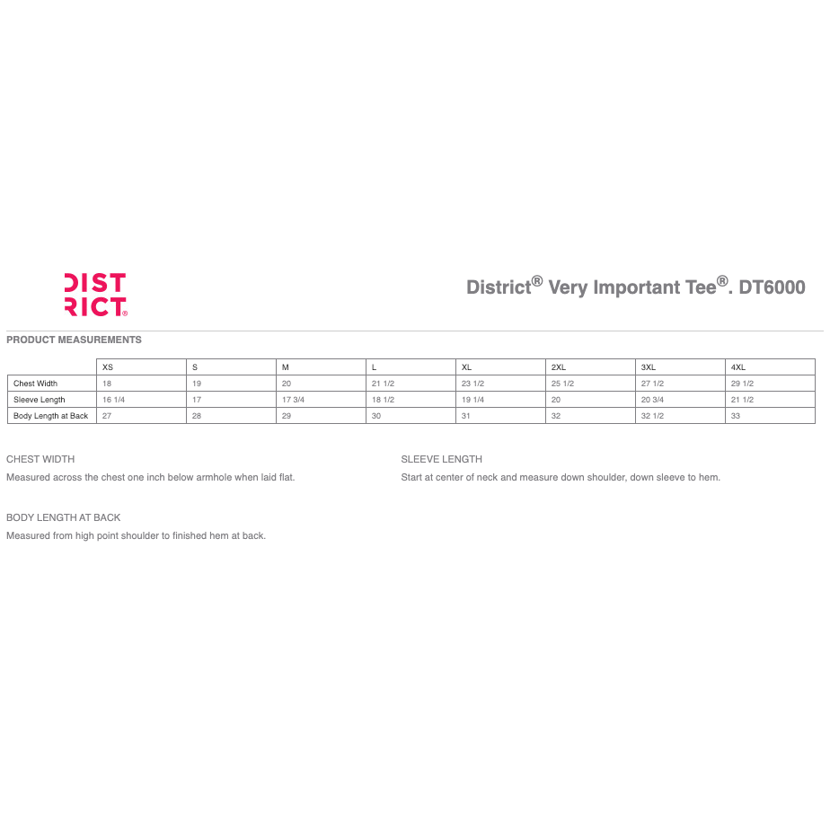 Unisex District Very Important Tee