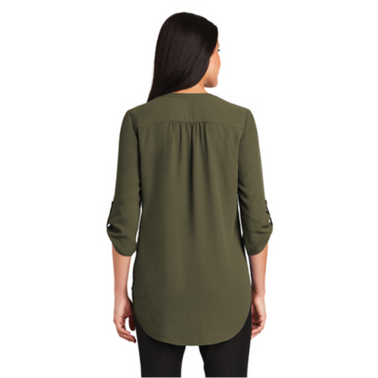 Port Authority Ladies 3/4-Sleeve Tunic Blouse