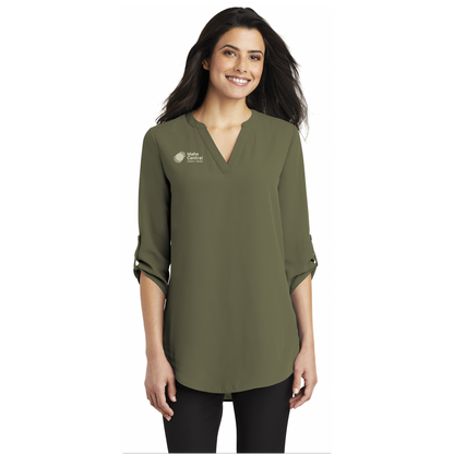 Port Authority Ladies 3/4-Sleeve Tunic Blouse