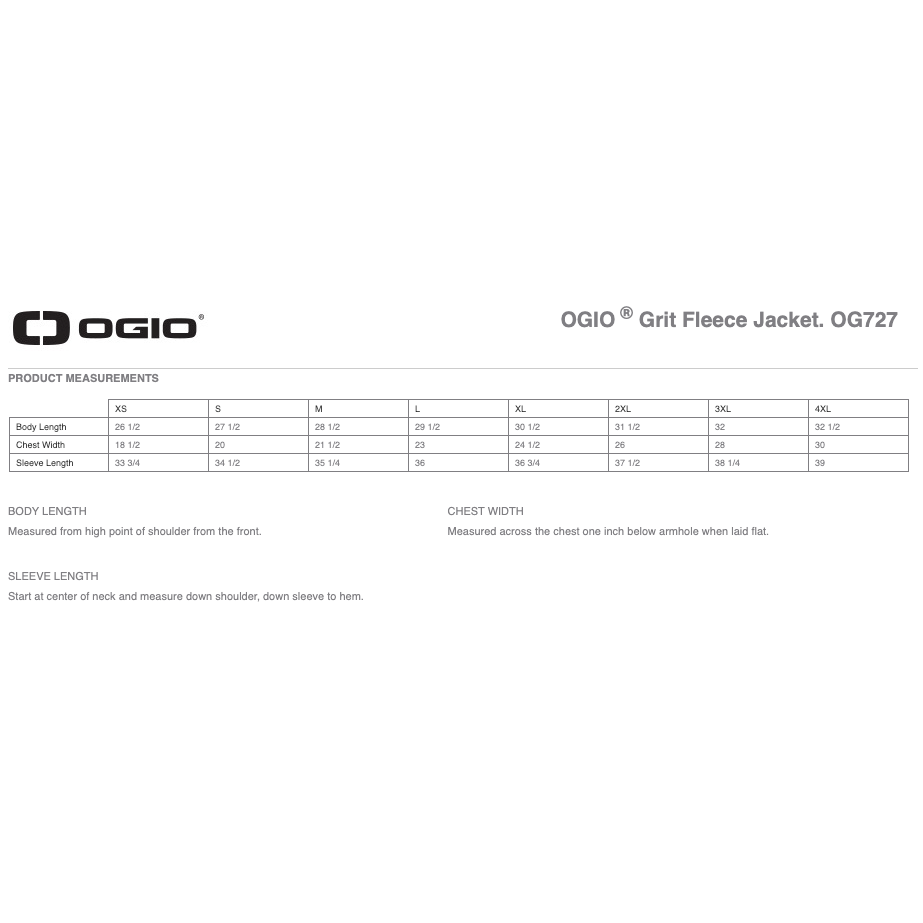 Ogio Grit Fleece Jacket