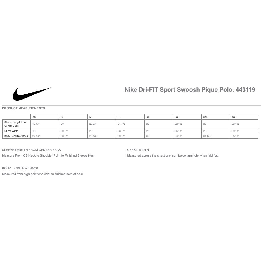 Nike Dri-FIT Sport Swoosh Pique Polo