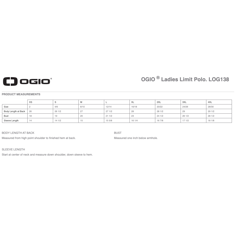 OGIO Ladies Limit Polo