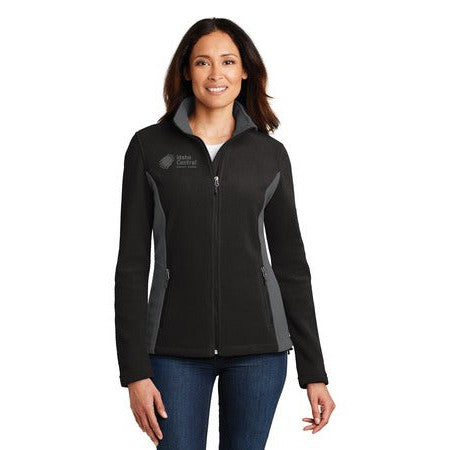 Port Authority Ladies Colorblock Value Fleece Jacket