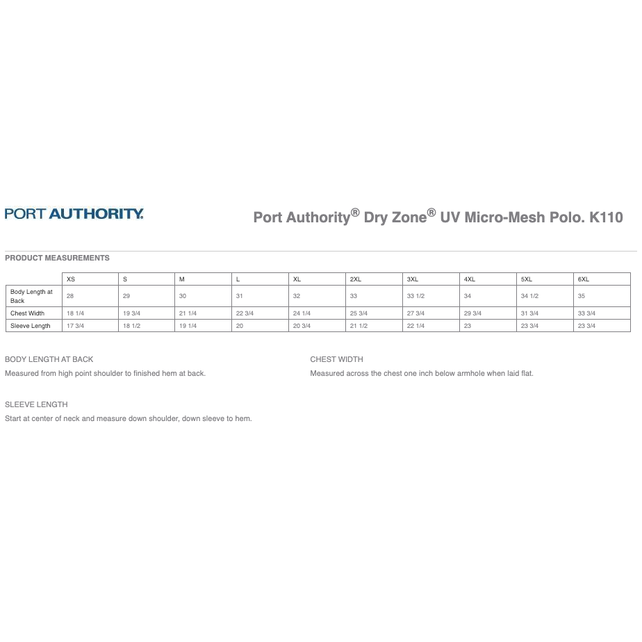 Port Authority Dry Zone UV Micro-Mesh Polo