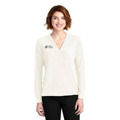 Port Authority Ladies Wrap Blouse