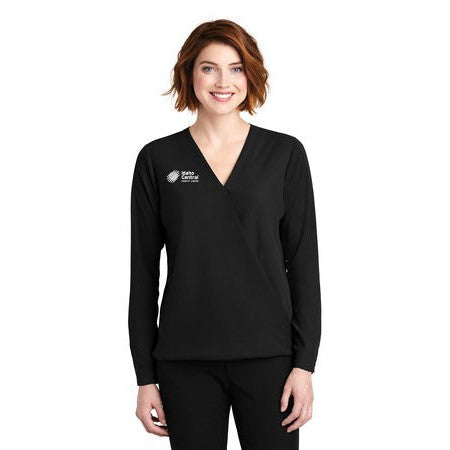Port Authority Ladies Wrap Blouse