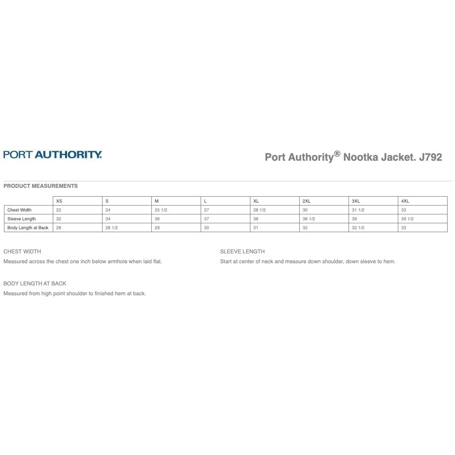 Port Authority Nootka Jacket