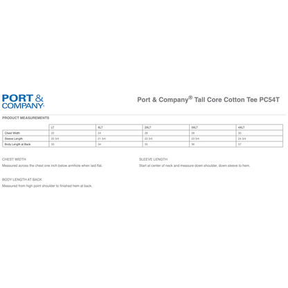 Port & Company Core Cotton Tee