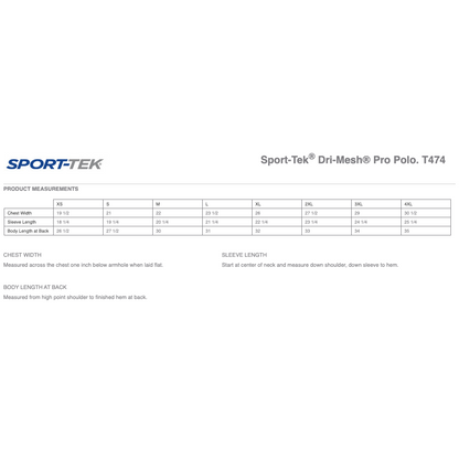 Sport-Tek Dri-Mesh Pro Polo
